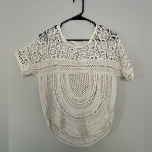 Crochet Boho Blouse - Chico’s - Size S